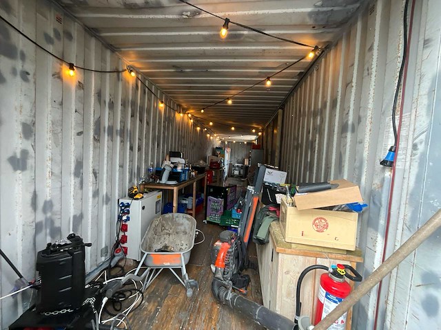 Domex 700 w steel opslagcontainer bar - afbeelding 6 van  11