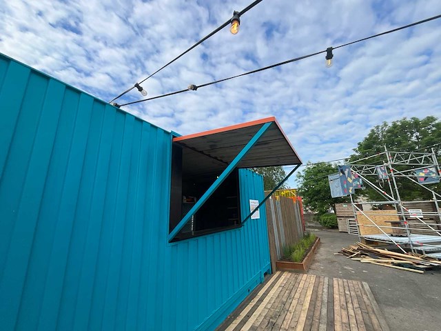 Domex 700 w steel opslagcontainer bar - afbeelding 9 van  11