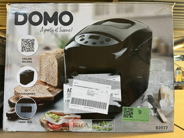 Domo autom. broodbakmachine - afbeelding 1 van  3