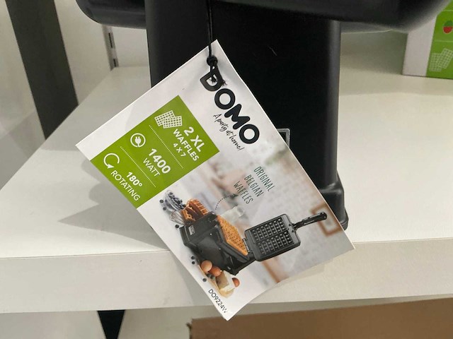 Domo classic 4 wafelijzer roterend - afbeelding 3 van  4