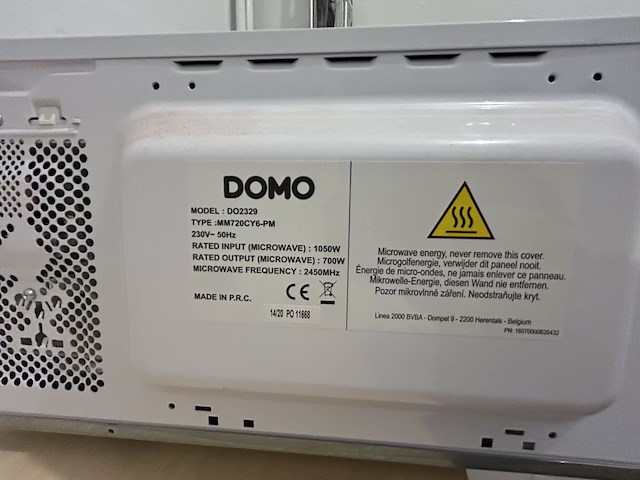 Domo do2329 microgolf - afbeelding 4 van  4
