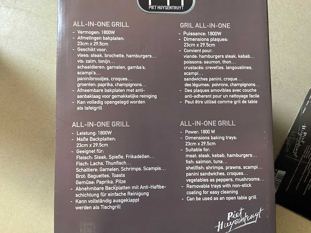 Domo do9051g grill - afbeelding 3 van  4