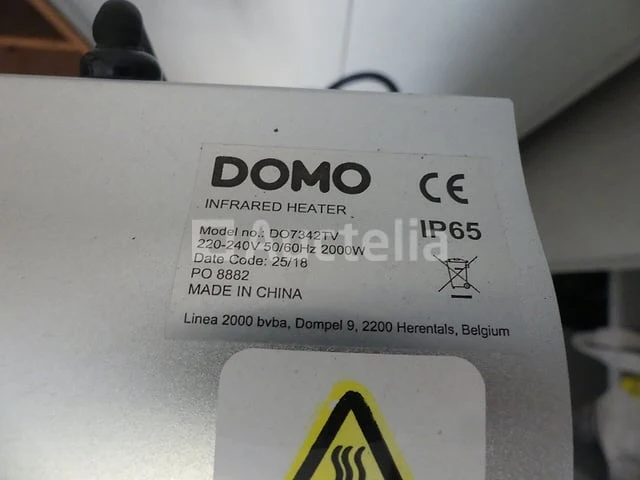 Domo elektrische terraskachel d07342tv - afbeelding 8 van  13