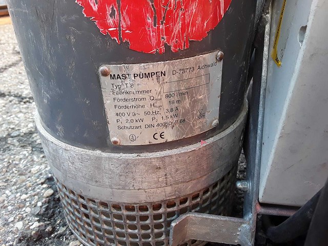 Dompelpomp - brandweermateriaal - afbeelding 1 van  2