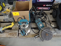 Dompelpomp + haakse slijper makita