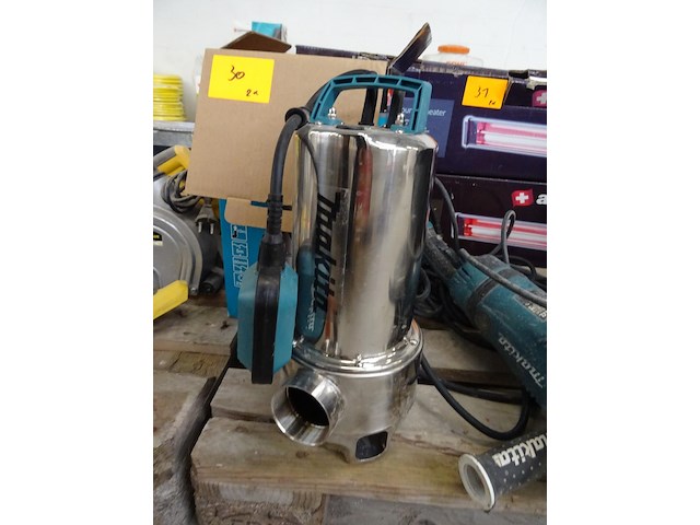 Dompelpomp + haakse slijper makita - afbeelding 2 van  4