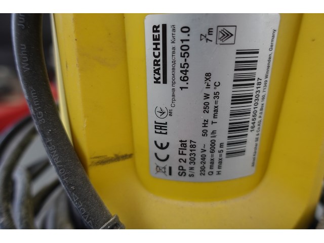Dompelpomp karcher - afbeelding 3 van  7