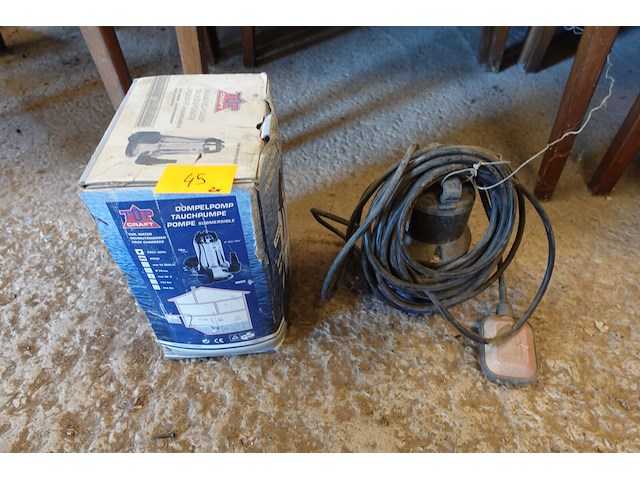 Dompelpomp metabo + dompelpomp topcraft - afbeelding 1 van  4