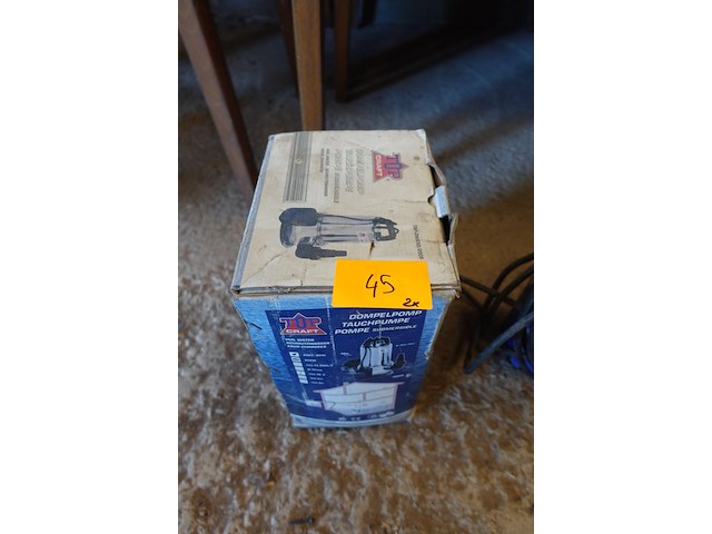 Dompelpomp metabo + dompelpomp topcraft - afbeelding 3 van  4