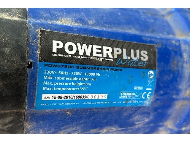 Dompelpomp powerplus - afbeelding 5 van  5