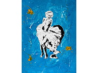Don ken - minnie mouse & marylin monroe - gemengde techniek - afbeelding 1 van  10