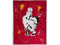 Don ken - minnie mouse & marylin monroe - gemengde techniek - afbeelding 3 van  9