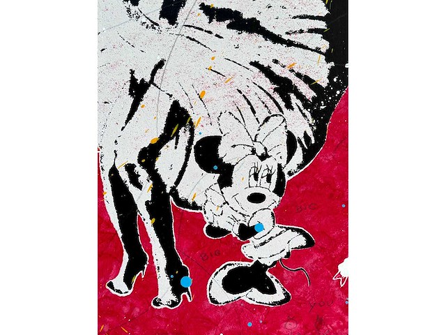 Don ken - minnie mouse & marylin monroe - gemengde techniek - afbeelding 8 van  9