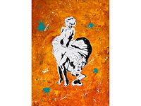 Don ken - minnie mouse & marylin monroe - gemengde techniek - afbeelding 1 van  10