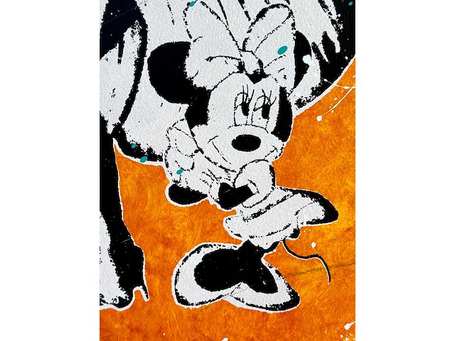 Don ken - minnie mouse & marylin monroe - gemengde techniek - afbeelding 8 van  10