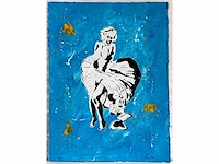 Don ken - minnie mouse & marylin monroe - gemengde techniek - afbeelding 3 van  10