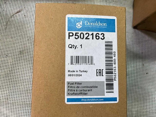 Donaldson p502163 brandstoffilters (12x) - afbeelding 4 van  5