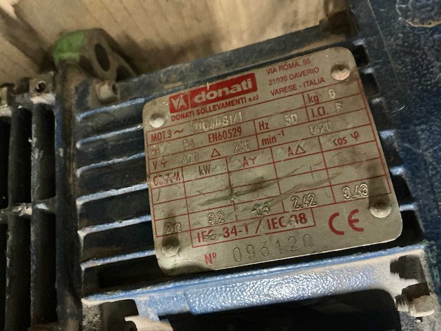 Donati dmk1 elektrische kettingtakel - afbeelding 4 van  4