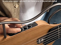 Donner hush-i travel guitar draagbare ultralichte & stille prestaties - afbeelding 3 van  6