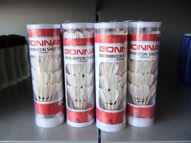 Donney badmintonpluimen (x14) - afbeelding 1 van  4