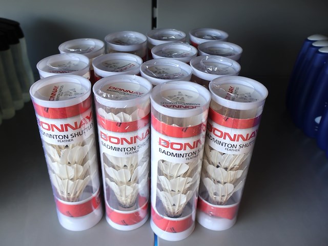 Donney badmintonpluimen (x14) - afbeelding 2 van  4