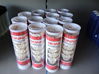 Donney badmintonpluimen (x14) - afbeelding 2 van  4