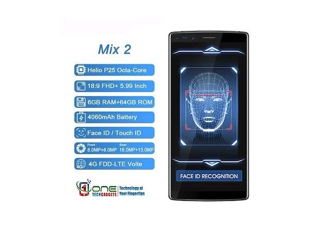 Doogee - mix - 6/64gb - dazzle black - afbeelding 5 van  6