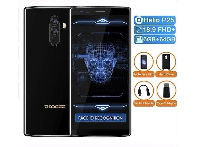 Doogee - mix - 6/64gb - dazzle black - afbeelding 6 van  6