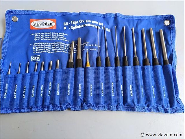 Doorslagenset 18 delig - afbeelding 2 van  5
