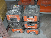 Doorslijper stihl op accu tsa 230, 4 accu laders stihl al500, 6 accu stihl ap300 (6,7,8) - afbeelding 7 van  7