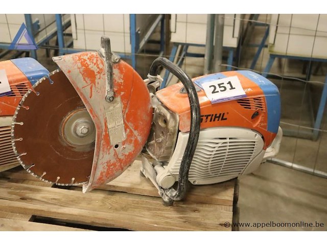 Doorslijpmachine - stihl - ts700 - afbeelding 1 van  3