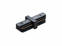 Doorverbinder voor 1 fase 2 draden railsystem mat zwart(100x)