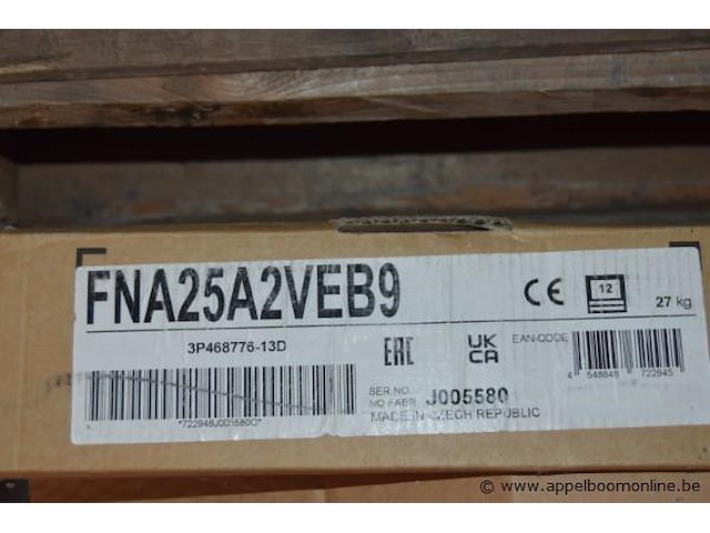 Doos airco unit, daikin, fna25a2veb9, 27 kg, werking niet gekend - afbeelding 2 van  3