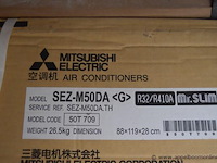 Doos airco unit, mitsubishi electric, sez-m50da, 26.5kg, 88x119x28cm, werking niet gekend - afbeelding 2 van  2