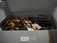 Doos carnaval partij div brillen, diadeems en dassen