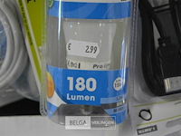 Doos div hdmi kabels, batterijen en led lampen - afbeelding 9 van  9