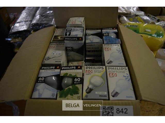 Doos div soorten lampen - afbeelding 1 van  3