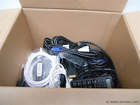 Doos diverse kabels en pc toebehoren - afbeelding 2 van  2