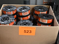 Doos diverse rollen binddraad voor re-bar-tier - afbeelding 1 van  2
