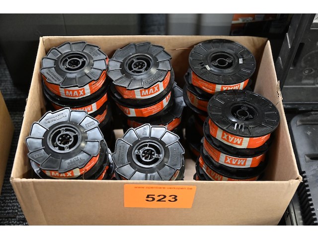 Doos diverse rollen binddraad voor re-bar-tier - afbeelding 2 van  2