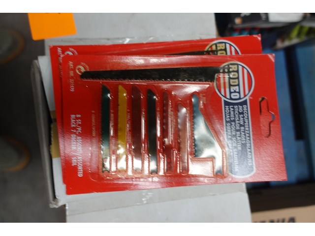 Doos diverse zaagbladen - afbeelding 1 van  2