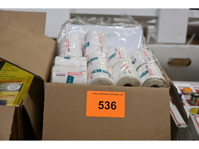 Doos diverse zebra labels en etiketten - afbeelding 1 van  2