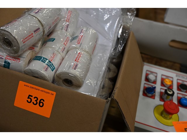 Doos diverse zebra labels en etiketten - afbeelding 2 van  2