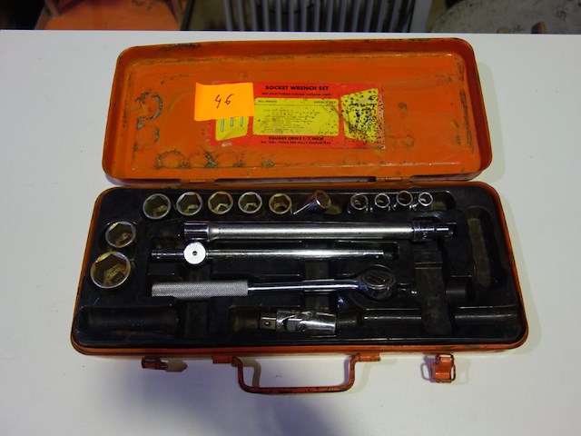 Doos dopsleutels - afbeelding 1 van  1