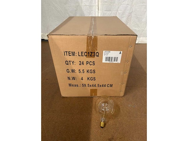 Doos edison globe 125mm - afbeelding 1 van  2