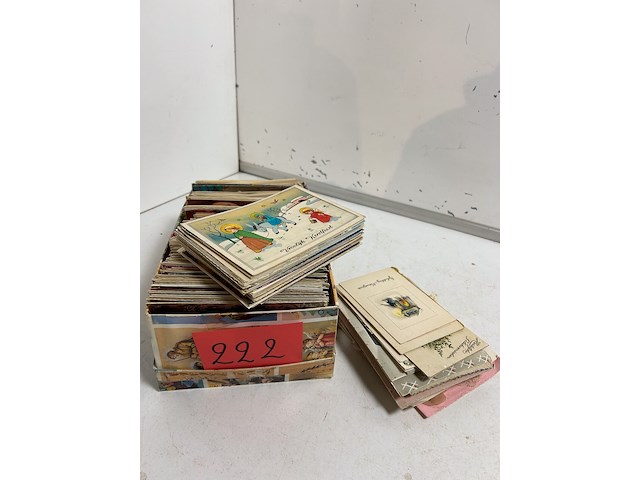 Doos fantasie postkaarten - afbeelding 1 van  1
