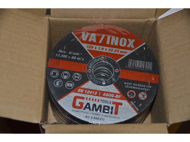 Doos gambit slijpschijven va/inox - afbeelding 2 van  2