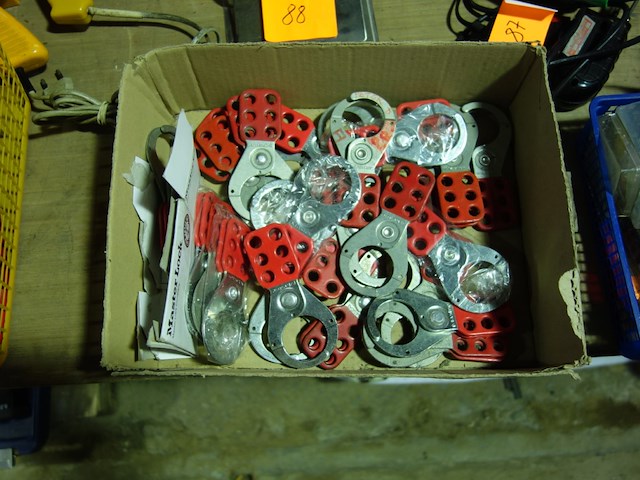 Doos hangslotvermeerderaars (lockout - hasp) - afbeelding 1 van  1