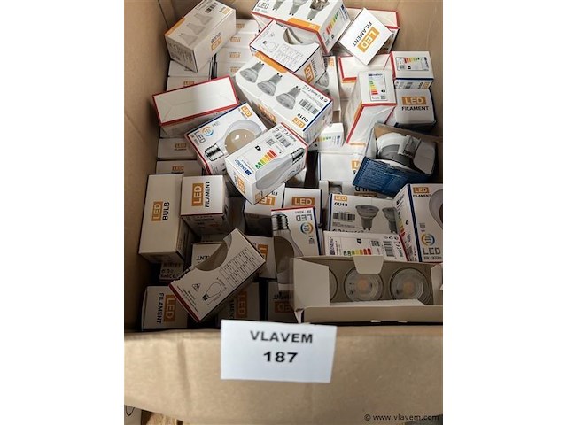 Doos, inh; div. verlichting - afbeelding 1 van  1