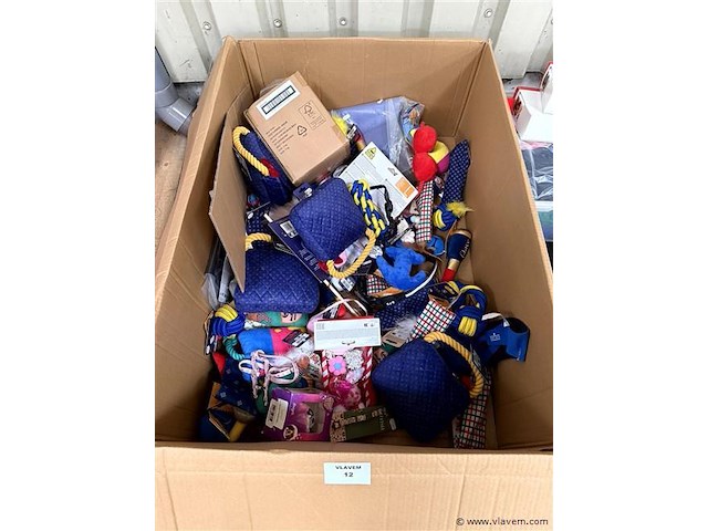 Doos, inh. partij div. huisdieren toebehoren - afbeelding 1 van  3